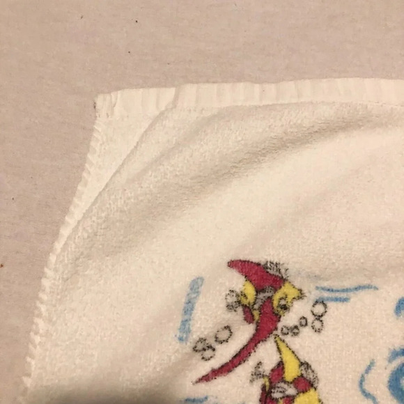 Vintage Disney Little Mermaid Towel Franco Cotton 43.5  x 22 Inch Taiwan - Picture 6 of 16